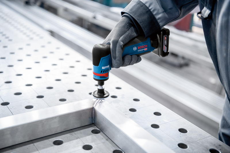 BOSCH Geradschleifer GWG 12V-50 S