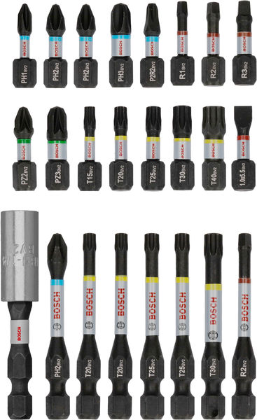 BOSCH PRO Impact Schrauberbit-Set, 24-tlg.