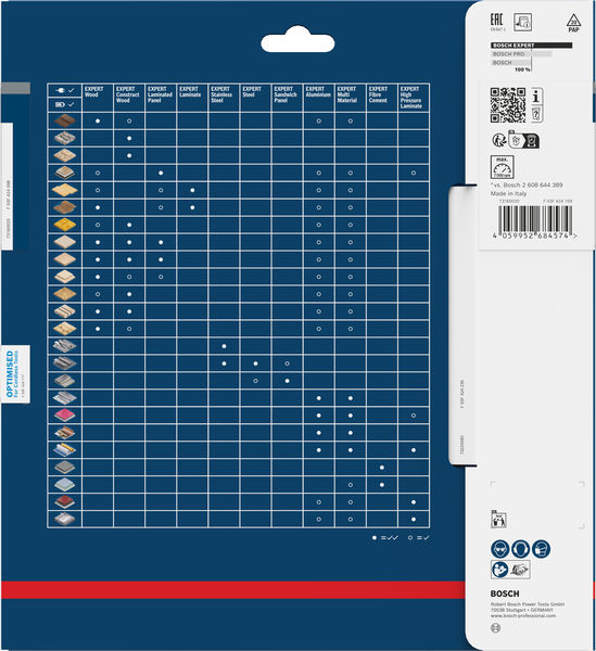 BOSCH EXPERT Laminated Panel Kreissägeblatt, 210x2,1x30 mm, Z66 BOSCH EXPERT Laminated Panel Kreissägeblatt, 210x2,1x30 mm, Z66