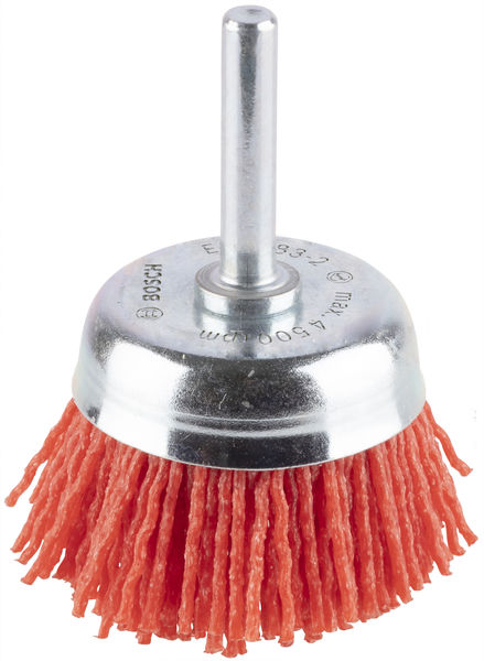 BOSCH PRO Multi Material clean Topfbürste, gerader Schaft, 50 x 1 mm