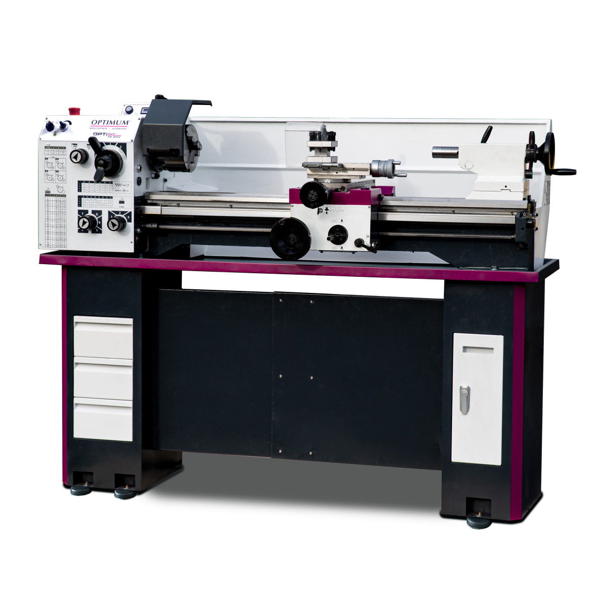STÜRMER Leit- und Zugspindeldrehmaschine Optimum OPTIturn TM 3110VB