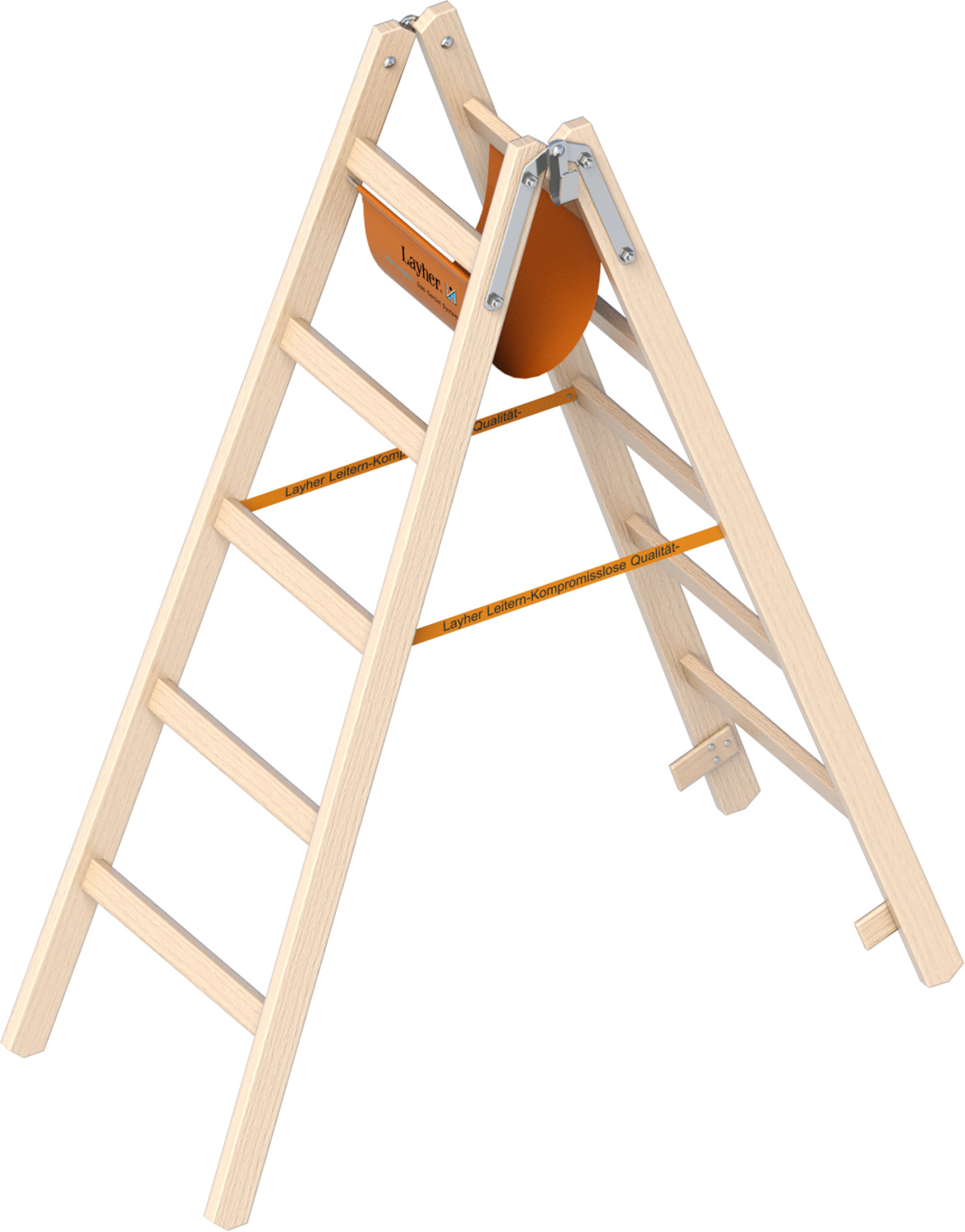 LAYHER Holzstehleiter 1038