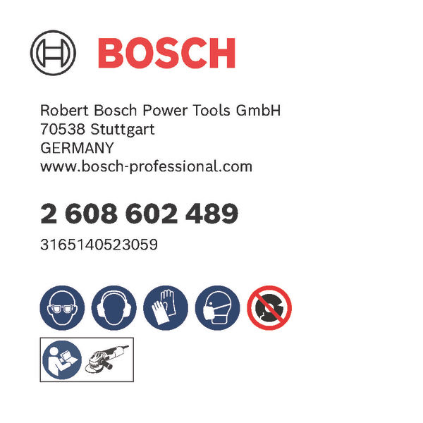 BOSCH PRO Stainless Steel Schruppscheibe, 150 x 6 x 22,23 mm BOSCH PRO Stainless Steel Schruppscheibe, 150 x 6 x 22,23 mm