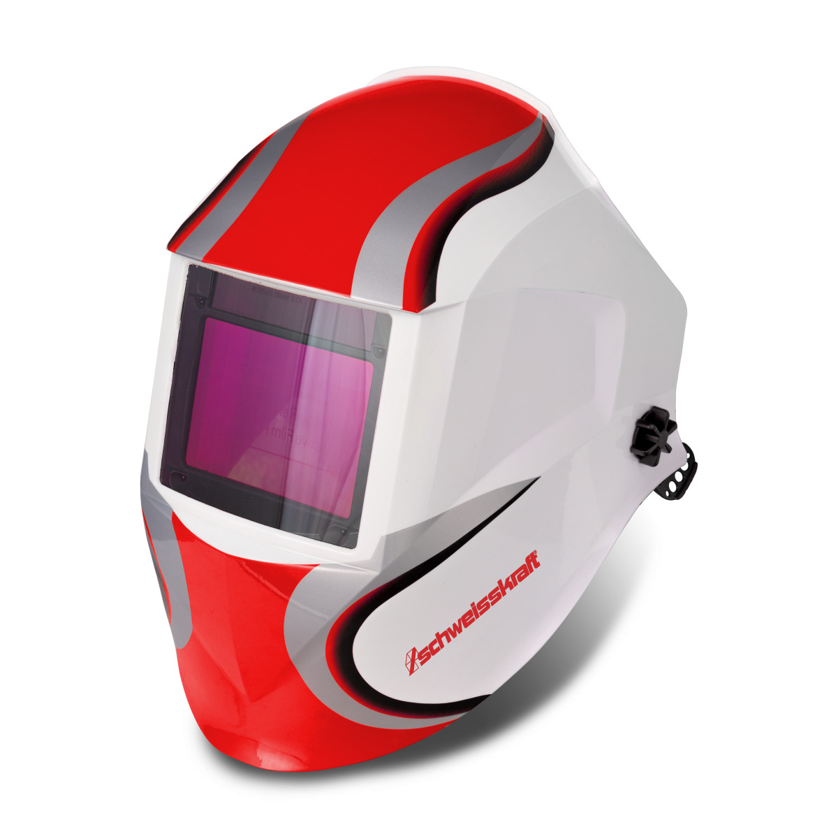 STÜRMER Automatik-Schweißschutzhelm Schweisskraft VarioProtect XXL-W-2 TC rot