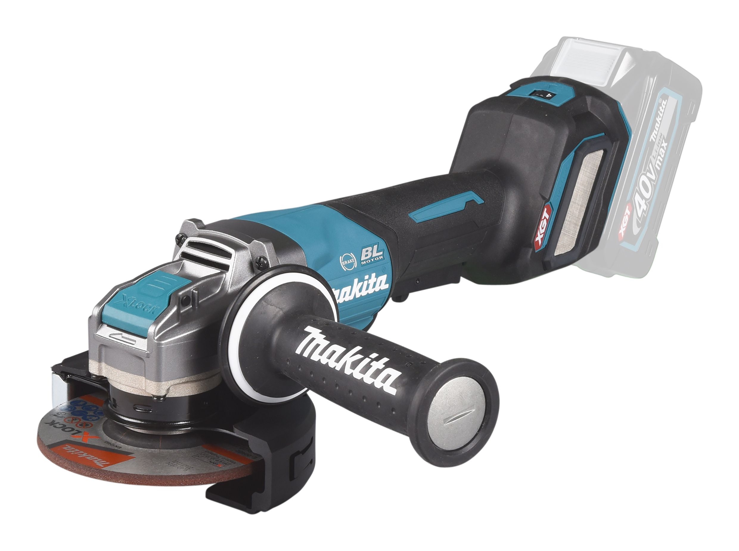 MAKITA Akku-Winkelschleifer GA044GZ 40V max.
