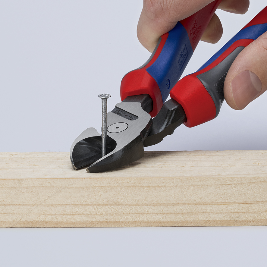 KNIPEX KNIPEX 74 22 200 Kraft-Seitenschneider 200 mm schwarz atramentiert mit Comfort-Griffen poliert KNIPEX KNIPEX 74 22 200 Kraft-Seitenschneider 200 mm schwarz atramentiert mit Comfort-Griffen poliert