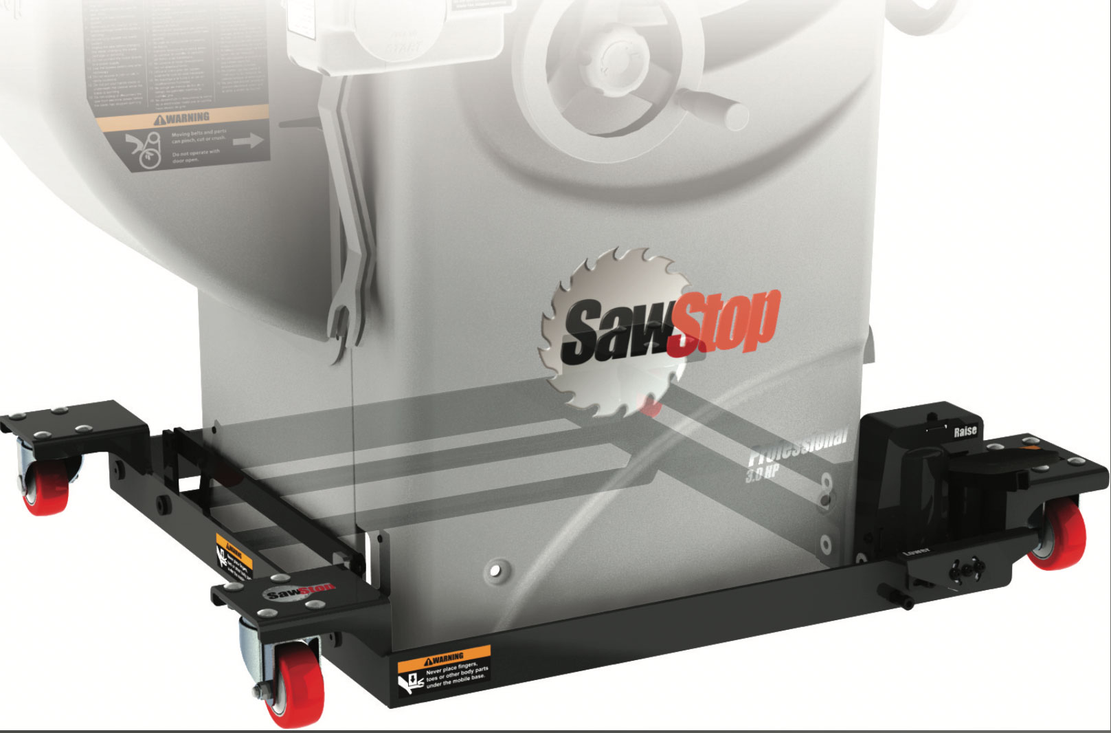 SAWSTOP Mobiles Fahrwerk für PCS SAWSTOP Mobiles Fahrwerk für PCS