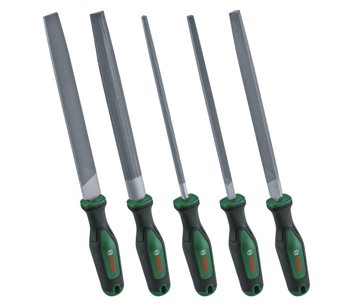 BOSCH Feilen-Set 200 mm, 5-tlg. BOSCH Feilen-Set 200 mm, 5-tlg.