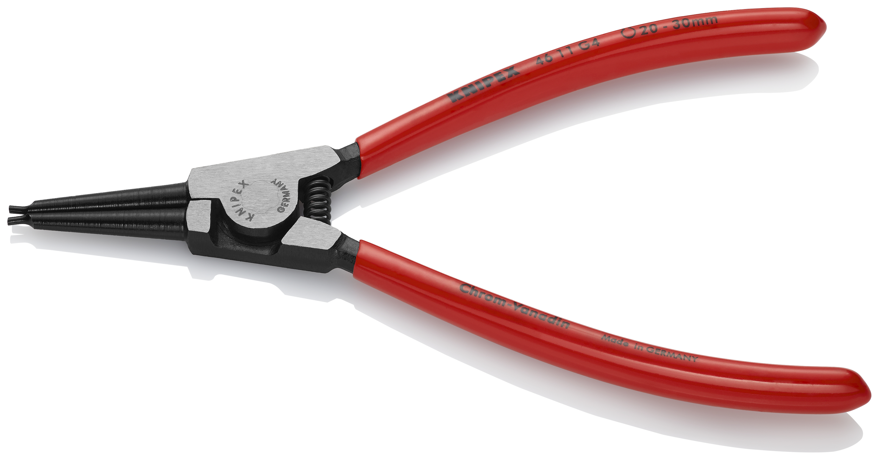 KNIPEX KNIPEX 46 11 G4 Sicherungsringzange für Greifringe auf Wellen 180 mm schwarz atramentiert mit Kunststoff überzogen poliert KNIPEX KNIPEX 46 11 G4 Sicherungsringzange für Greifringe auf Wellen 180 mm schwarz atramentiert mit Kunststoff überzogen poliert