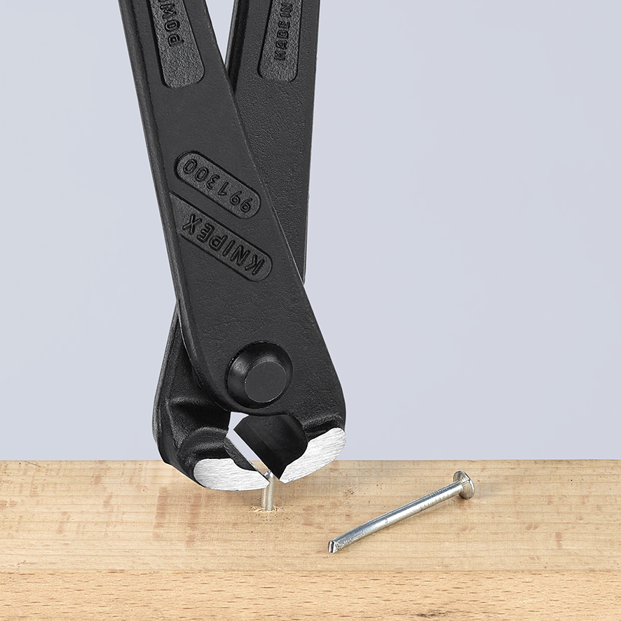KNIPEX KNIPEX 99 11 300 Kraft-Monierzange hochübersetzt 300 mm schwarz atramentiert mit Kunststoff überzogen poliert