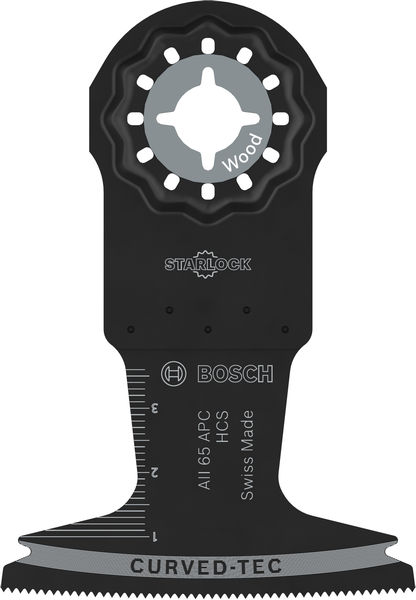 BOSCH AII 65 APC Holz Tauchsägeblatt, Starlock, 65 x 40 mm, TU25 BOSCH AII 65 APC Holz Tauchsägeblatt, Starlock, 65 x 40 mm, TU25