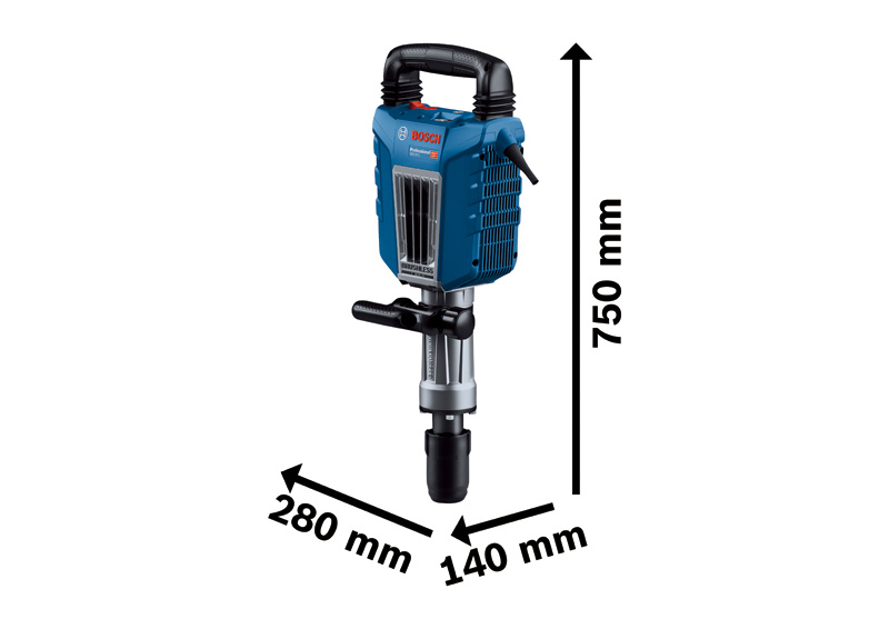 BOSCH Abbruchhammer GSH 14 C im Handwerkerkoffer