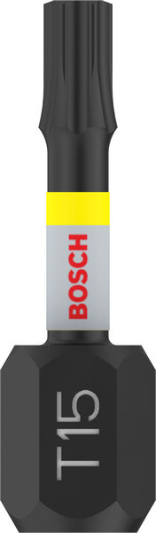 BOSCH PRO Torx Impact Bit, T15, 25 mm, 2-tlg. BOSCH PRO Torx Impact Bit, T15, 25 mm, 2-tlg.