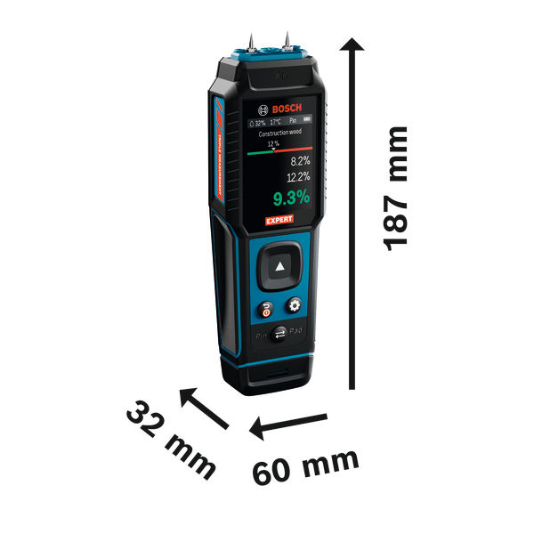 BOSCH EXPERT Materialfeuchtigkeitsmesser EXMM3-17 BOSCH EXPERT Materialfeuchtigkeitsmesser EXMM3-17