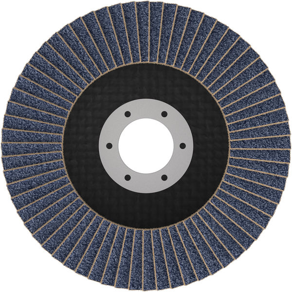 BOSCH X451 Fächerschleifscheibe, 115 x 22,23 mm, K60, Z29, 15-tlg BOSCH X451 Fächerschleifscheibe, 115 x 22,23 mm, K60, Z29, 15-tlg