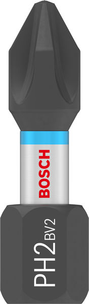 BOSCH PRO Phillips Impact Bit, PH2, 25 mm, Display, 10 x 25-tlg
