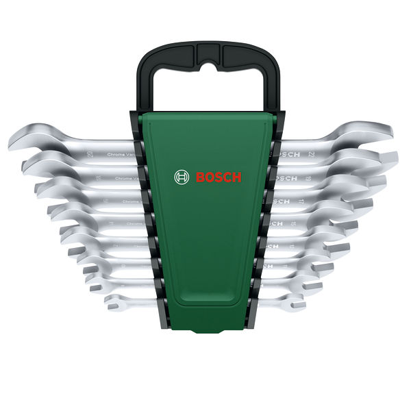 BOSCH Handwerkzeuge Doppelmaulschlüssel-Set 8-teilig