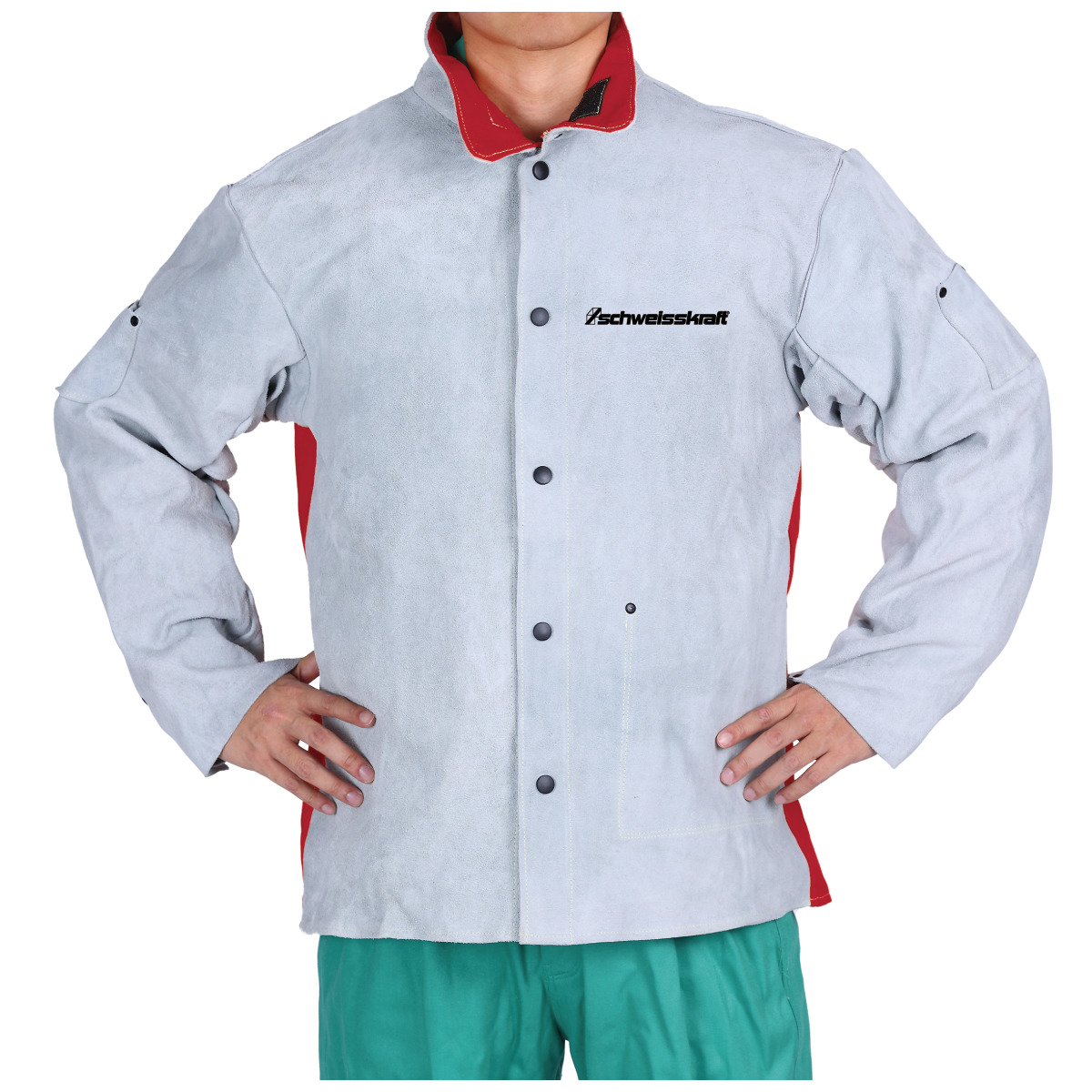 STÜRMER Schweißerjacke mit Geweberücken Schweisskraft Gr. XL STÜRMER Schweißerjacke mit Geweberücken Schweisskraft Gr. XL