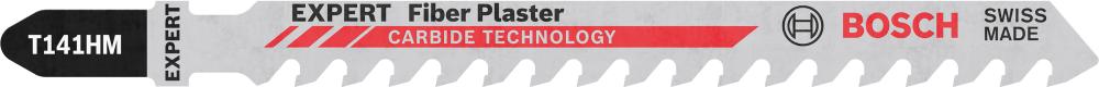 BOSCH EXPERT ‘Fiber Plaster’ T 141 HM Stichsägeblatt, 3 Stück BOSCH EXPERT ‘Fiber Plaster’ T 141 HM Stichsägeblatt, 3 Stück