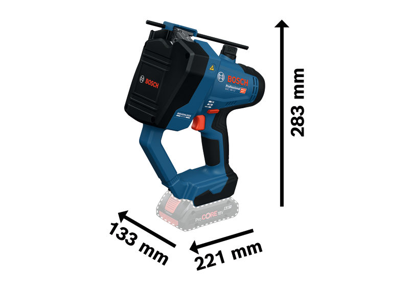 BOSCH Akku-Gewindestangenschneider GGC 18V-12 BOSCH Akku-Gewindestangenschneider GGC 18V-12
