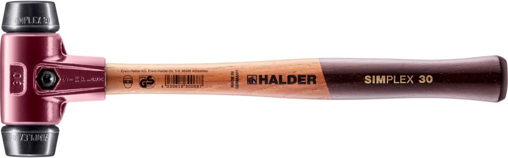 HALDER SIMPLEX-Schonhammer Nr. 3002, Ø30mm HALDER SIMPLEX-Schonhammer Nr. 3002, Ø30mm