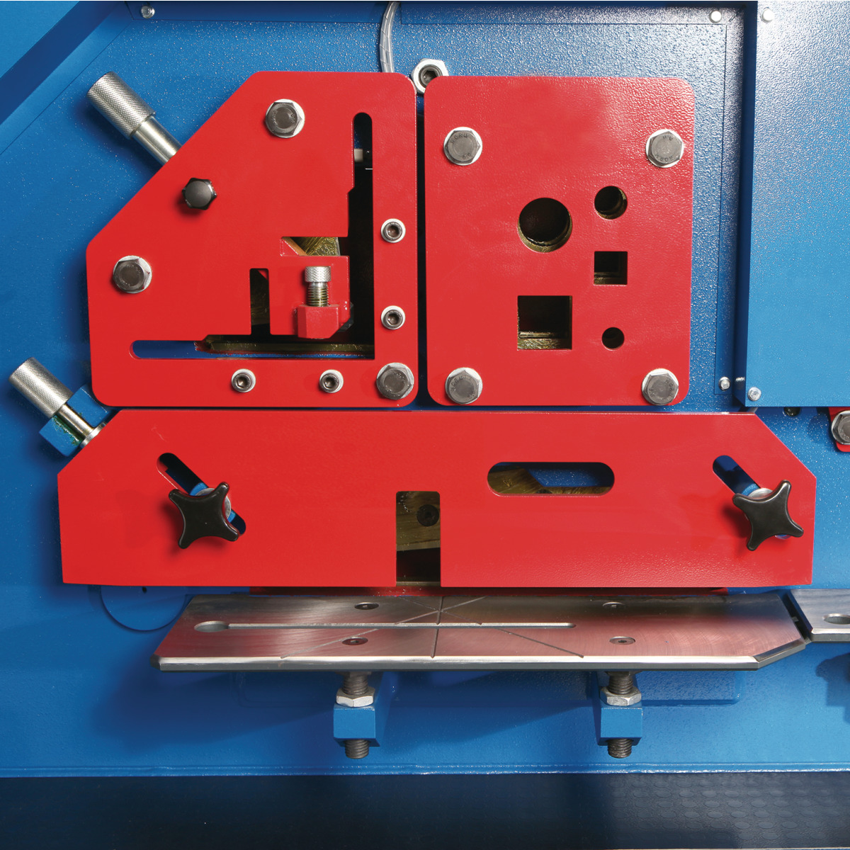 METALLKRAFT Kombinierte hydraulische Profilstahlscheren/Lochstanzen HPS 85 DS METALLKRAFT Kombinierte hydraulische Profilstahlscheren/Lochstanzen HPS 85 DS
