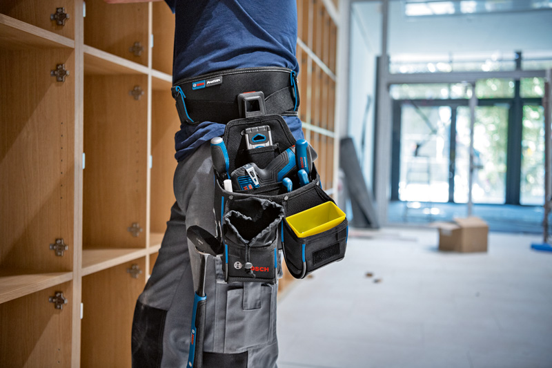 BOSCH Combo Kit Werkzeug-Set: 1 x Gürtel 93, 1 x GWT 2, 1 x GWT 4, 2 x ProClick Holder