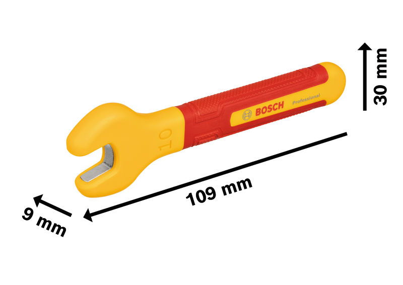 BOSCH VDE-Einmaulschlüssel 10 mm