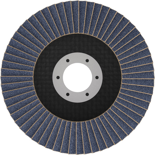 BOSCH X451 Fächerschleifscheibe, 115 x 22,23 mm, K40, Z29, 15-tlg BOSCH X451 Fächerschleifscheibe, 115 x 22,23 mm, K40, Z29, 15-tlg