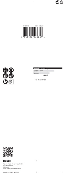 BOSCH EXPERT C470 Schleifblatt, 93x230mm, K120, 8 Löcher, 10-tlg. BOSCH EXPERT C470 Schleifblatt, 93x230mm, K120, 8 Löcher, 10-tlg.