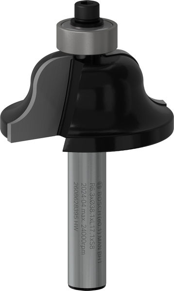 BOSCH PRO Profilfräser klassisch, R 6,3, Schaft 8 mm