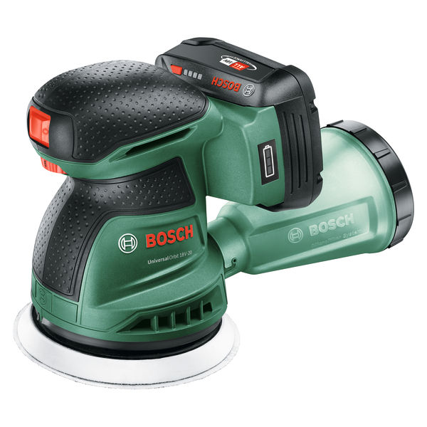 BOSCH Akku-Exzenterschleifer UniversalOrbit 18V-20 BOSCH Akku-Exzenterschleifer UniversalOrbit 18V-20