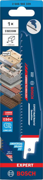 BOSCH EXPERT Multi Material Demolition S969XHM Säbelsägeblatt
