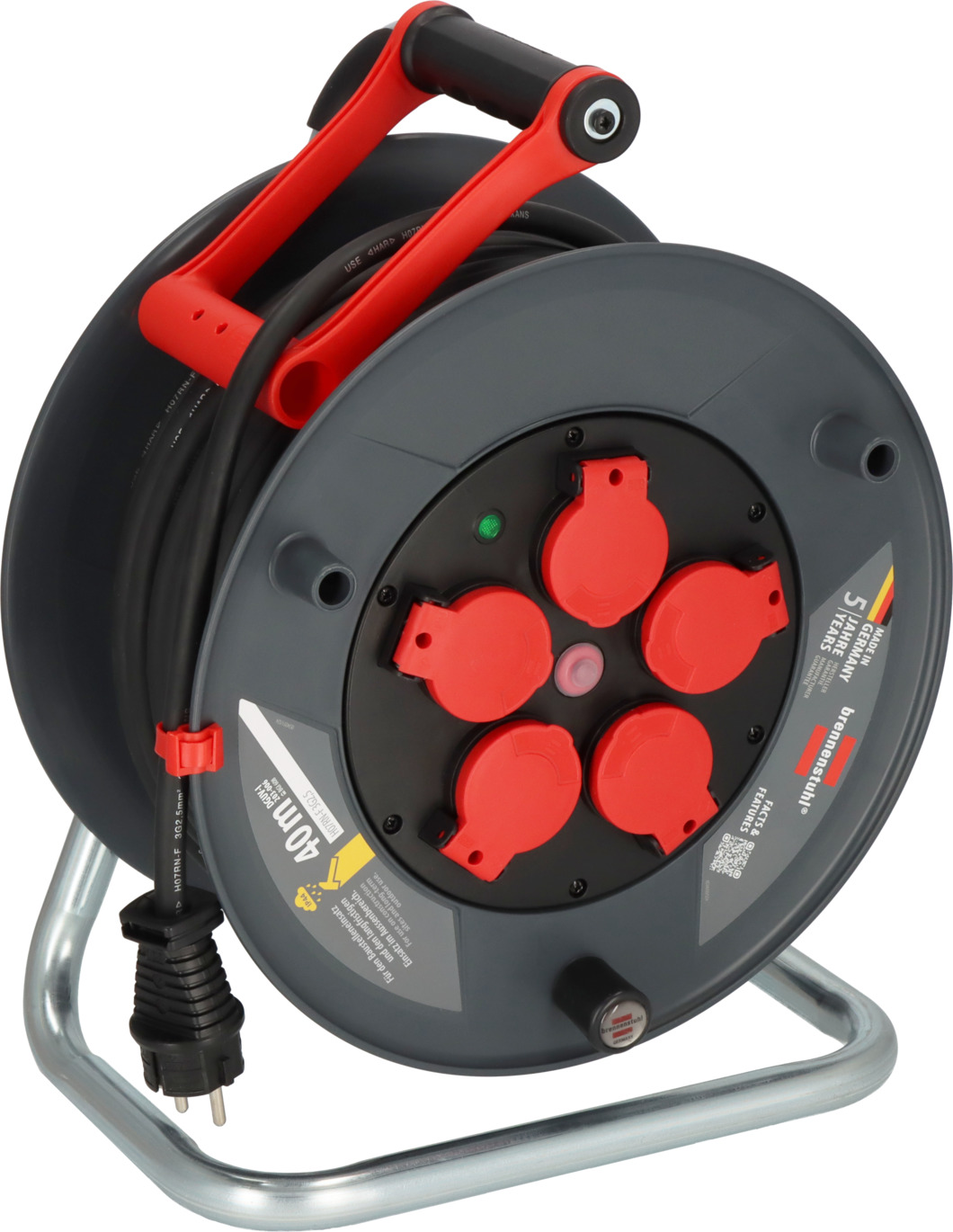 BRENNENSTUHL Professional Kabeltrommel 320 KU 4200 IP44, 40m H07RN-F 3G2,5 BRENNENSTUHL Professional Kabeltrommel 320 KU 4200 IP44, 40m H07RN-F 3G2,5
