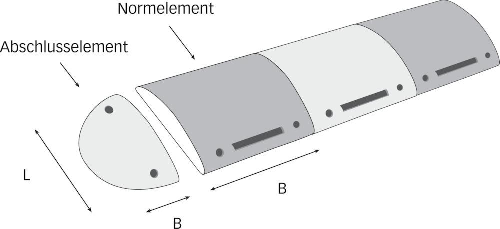 MORION Abschlußelement TOPSTOP 30-RE, gelb MORION Abschlußelement TOPSTOP 30-RE, gelb