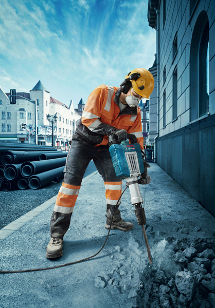 BOSCH PRO HEX 22-5C Spatmeißel, 50 x 400 mm
