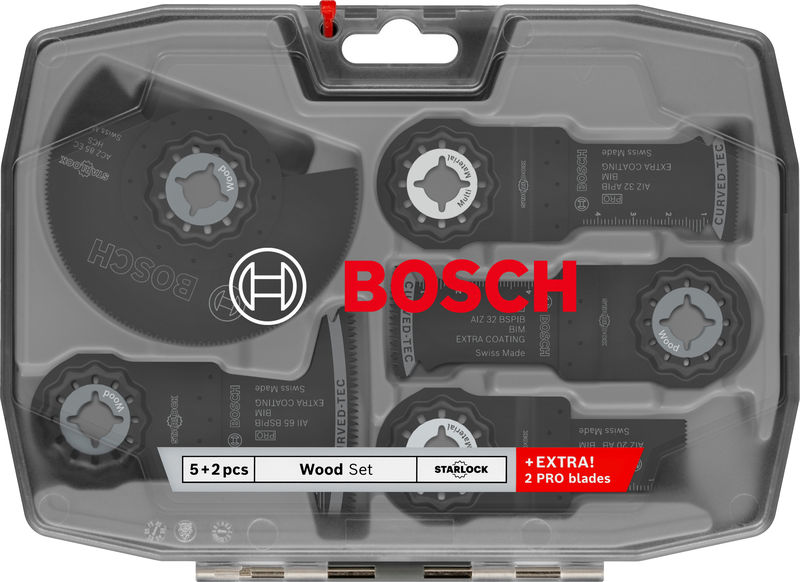 BOSCH Holz Set, 7-tlg. BOSCH Holz Set, 7-tlg.