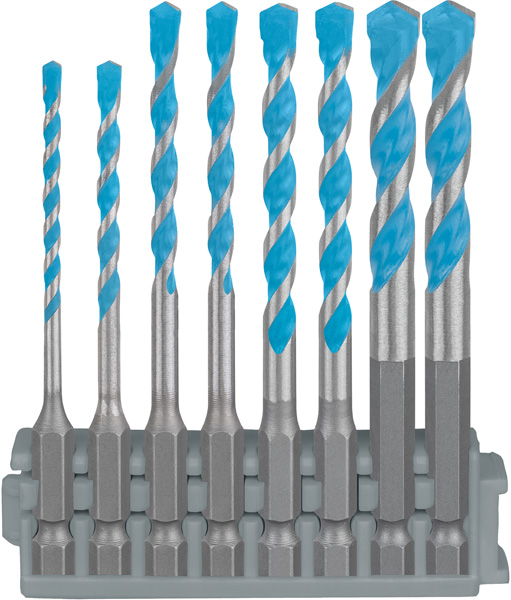 BOSCH EXPERT HEX-9 Multi Construction Pick & Click Set, 3-8 mm BOSCH EXPERT HEX-9 Multi Construction Pick & Click Set, 3-8 mm