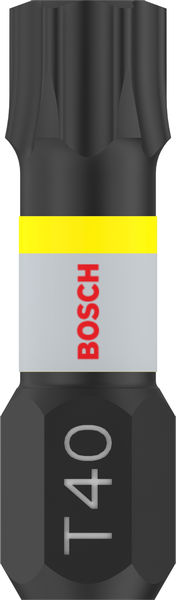 BOSCH PRO Torx Impact Bit, T40, 25 mm, 2-tlg. BOSCH PRO Torx Impact Bit, T40, 25 mm, 2-tlg.