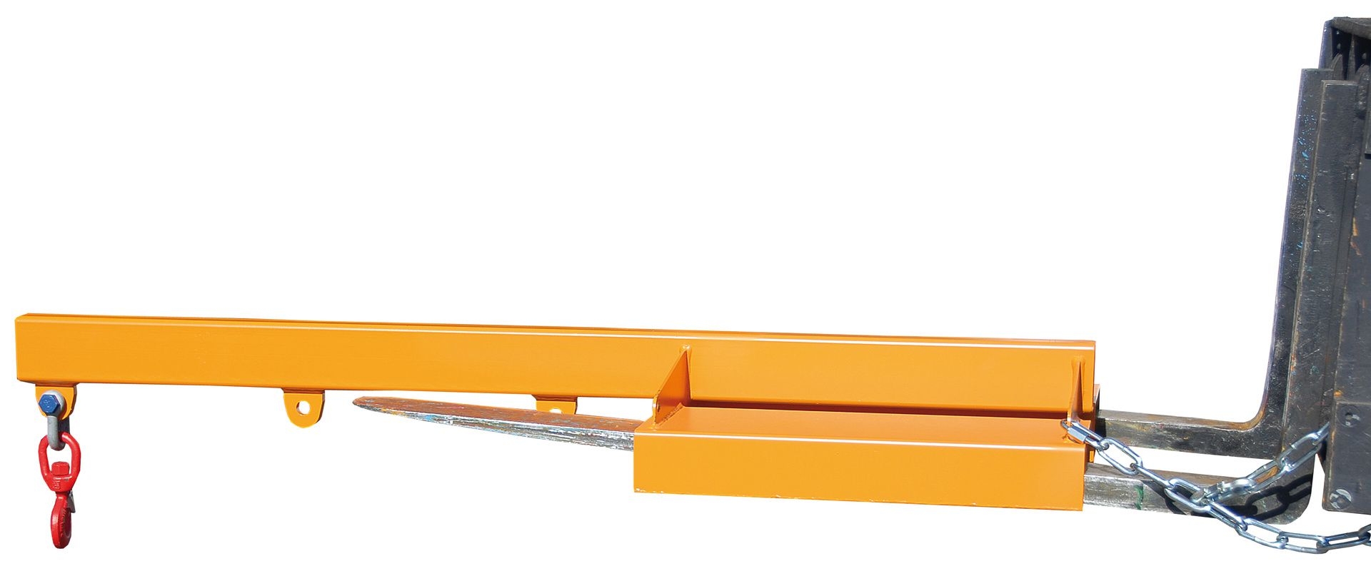 BAUER Lastarm LA 1600-1,0, lackiert, RAL 2000 Gelborange