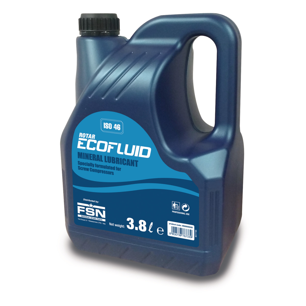 Aircraft Öl ROTAR ECOFLUID 46 600000020 / 3,8L Kanister Aircraft Öl ROTAR ECOFLUID 46 600000020 / 3,8L Kanister