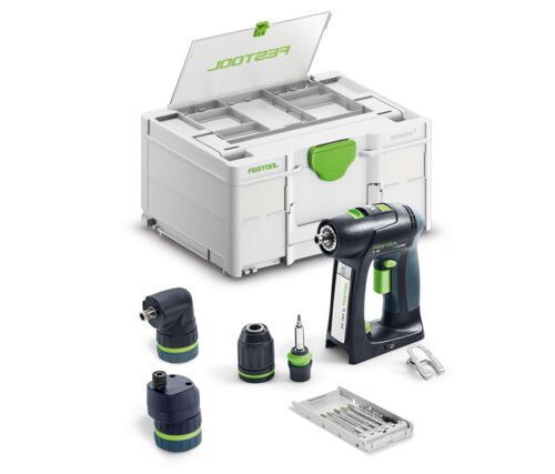 FESTOOL Akku-Bohrschrauber C 18 Basic-Set FESTOOL Akku-Bohrschrauber C 18 Basic-Set