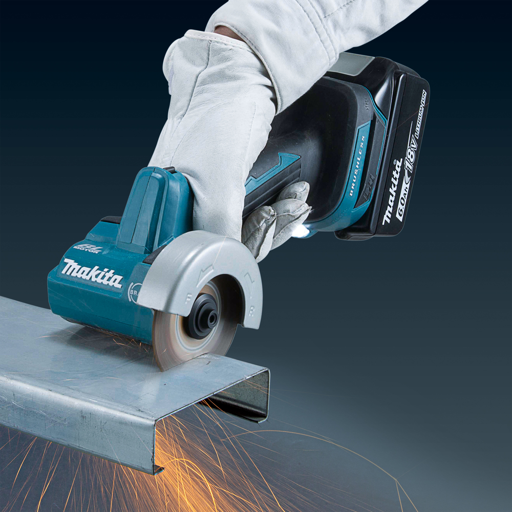 MAKITA Akku-Winkelschleifer 18V (ohne Akku, ohne Ladegerät) DMC300Z