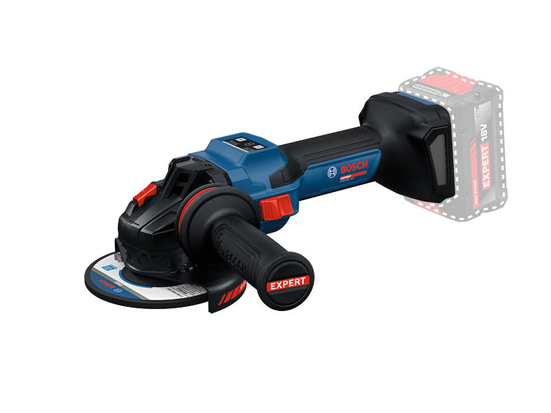 BOSCH EXPERT Akku-Winkelschleifer EXWS18V-15S, 2 x EXBA18V-80 BOSCH EXPERT Akku-Winkelschleifer EXWS18V-15S, 2 x EXBA18V-80