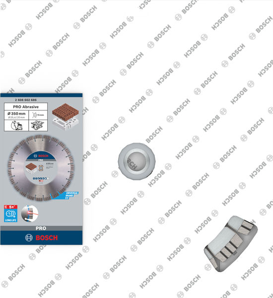 BOSCH PRO Abrasive Diamanttrennscheibe, 350 x 20/25,4 mm