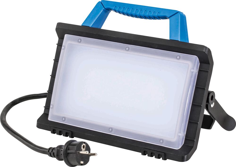 N.A. LED Strahler 45W, mobil Optiline, IP 54 2x SchukoDose IP54 N.A. LED Strahler 45W, mobil Optiline, IP 54 2x SchukoDose IP54