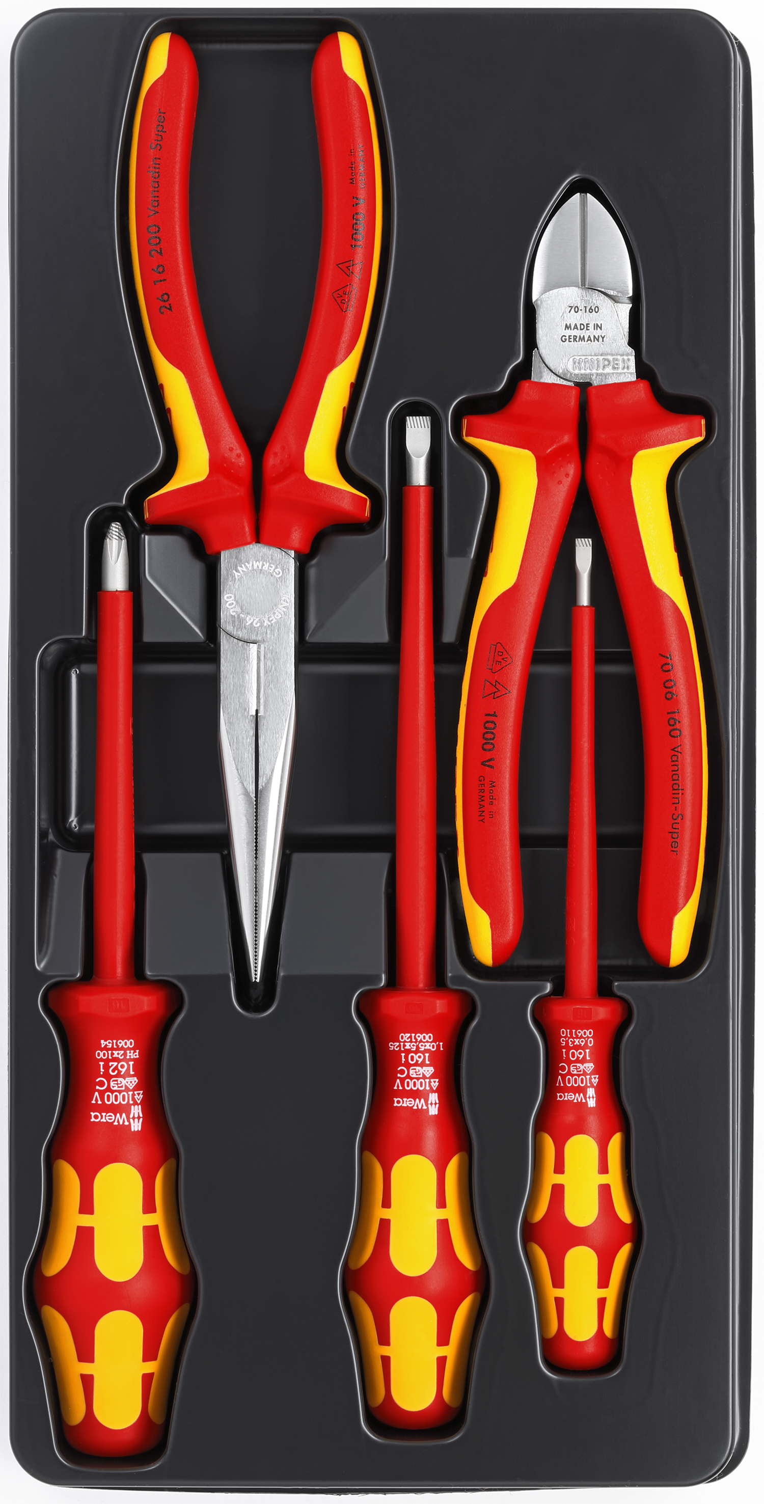 KNIPEX KNIPEX 00 20 13 VDE-Werkzeugsatz 5-teilig