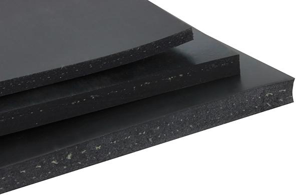 NEUTRAL Gummi-Platte SBR, 1 Einlage 4mm, 1400x10000mm