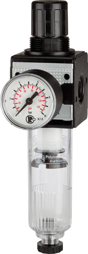 RIEGLER Filterregler multifix mitManometer BG3 0,5-10bar G3/4" RIEGLER RIEGLER Filterregler multifix mitManometer BG3 0,5-10bar G3/4" RIEGLER
