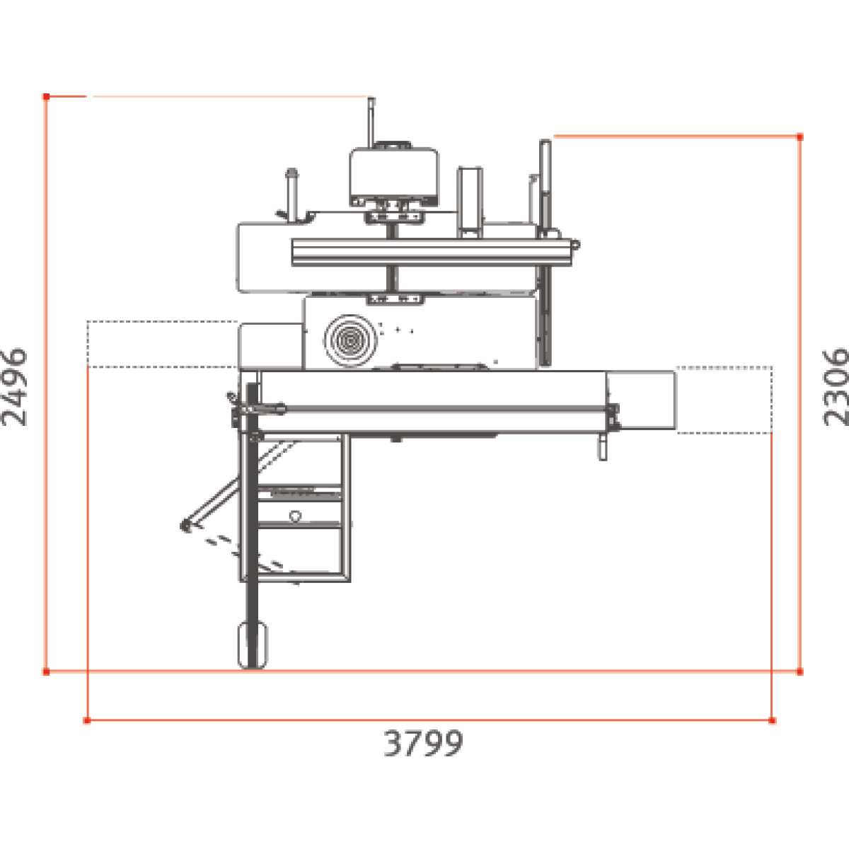 HOLZKRAFT Universal-Mehrfachkombination lab 300p F16 TERSA minimax